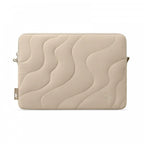 Tomtoc Mala 14 Inch Macbook Terra-A27 Puffy Laptop Sleeve Natural Sand