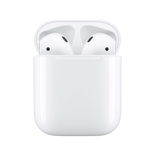 Apple AirPods with Charging Case 2ª Ger auscultadores sem fios c/ microfono e botao de orelha bluetooth Para iPad / iPhone / iPod / TV / Watch