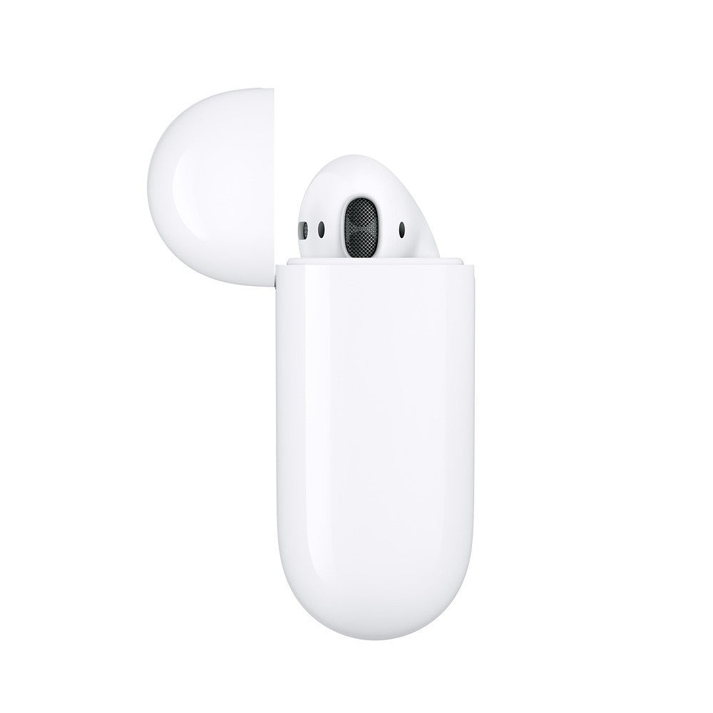 Apple AirPods with Charging Case 2ª Ger auscultadores sem fios c/ microfono e botao de orelha bluetooth Para iPad / iPhone / iPod / TV / Watch