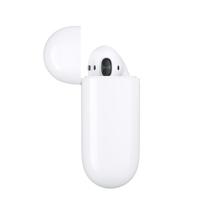 Apple AirPods with Charging Case 2ª Ger auscultadores sem fios c/ microfono e botao de orelha bluetooth Para iPad / iPhone / iPod / TV / Watch