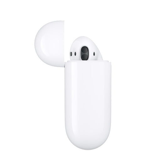 Apple AirPods with Charging Case 2ª Ger auscultadores sem fios c/ microfono e botao de orelha bluetooth Para iPad / iPhone / iPod / TV / Watch
