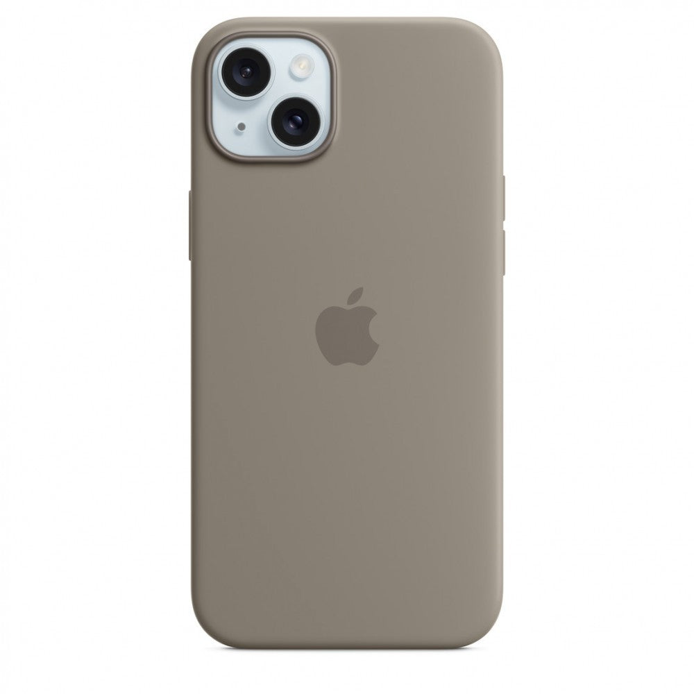 Apple Capa MagSafe iPhone 15 Plus Silicone Barro