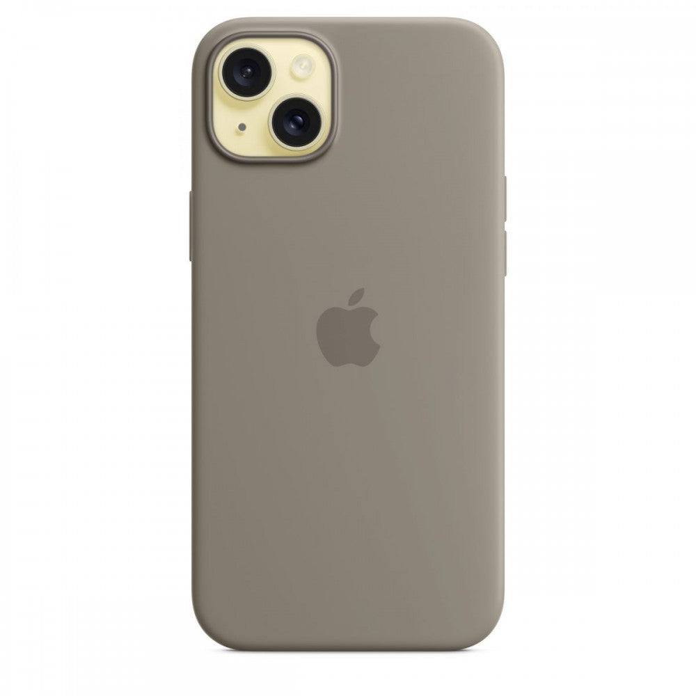 Apple Capa MagSafe iPhone 15 Plus Silicone Barro