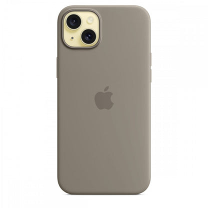 Apple Capa MagSafe iPhone 15 Plus Silicone Barro