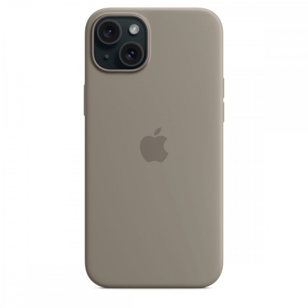Apple Capa MagSafe iPhone 15 Plus Silicone Barro