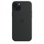 Apple Capa MagSafe iPhone 15 Plus Silicone Preto