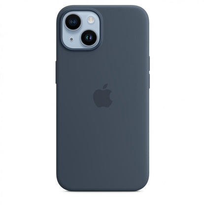 Apple Capa MagSafe iPhone 14 Silicone Azul trovoada