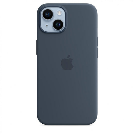 Apple Capa MagSafe iPhone 14 Silicone Azul trovoada