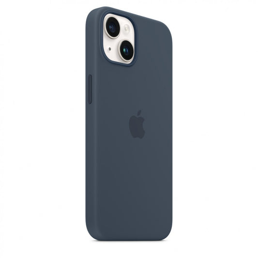 Apple Capa MagSafe iPhone 14 Silicone Azul trovoada