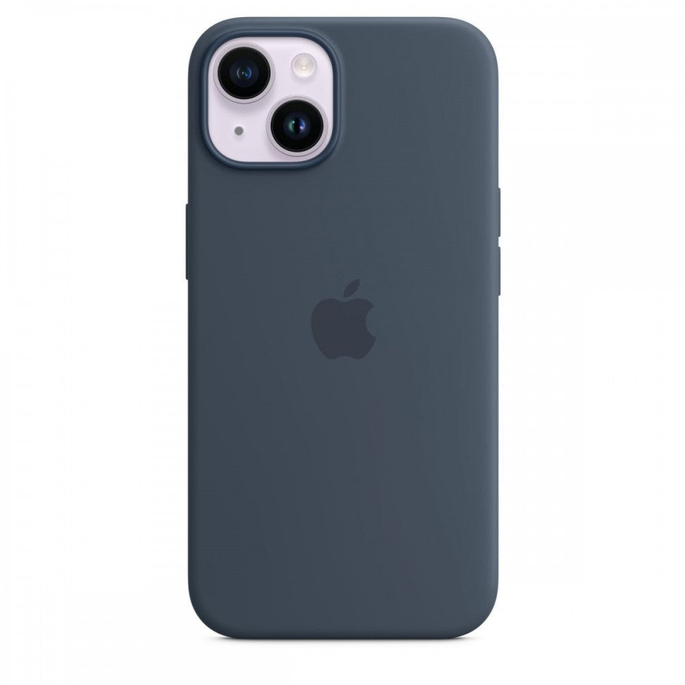 Apple Capa MagSafe iPhone 14 Silicone Azul trovoada
