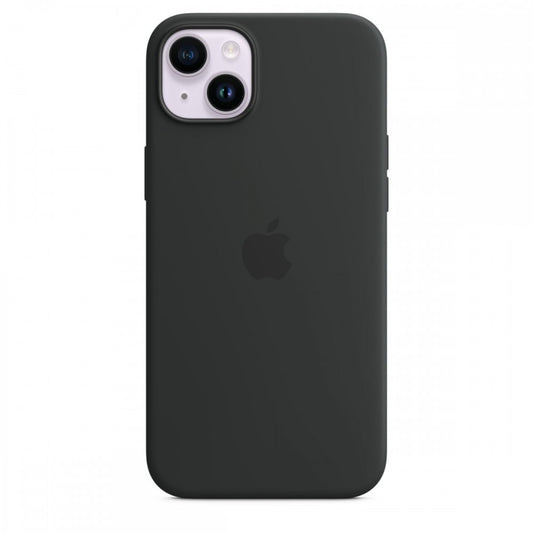 Apple Capa MagSafe iPhone 14 Plus Silicone Meia-noite