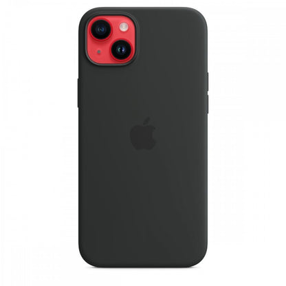 Apple Capa MagSafe iPhone 14 Plus Silicone Meia-noite