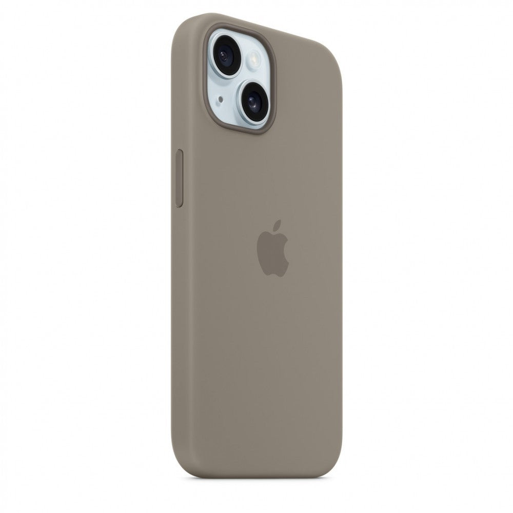 Apple Capa MagSafe iPhone 15 Silicone Barro