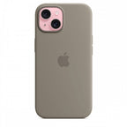 Apple Capa MagSafe iPhone 15 Silicone Barro