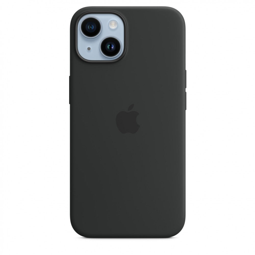 Apple Capa MagSafe iPhone 14 Silicone Meia-noite