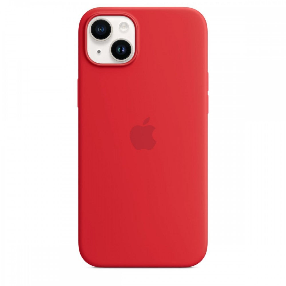 Apple Capa MagSafe iPhone 14 Plus Silicone (PRODUCT)RED
