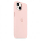 Apple Capa MagSafe iPhone 14 Silicone Rosa giz