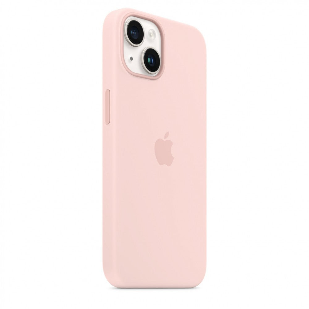 Apple Capa MagSafe iPhone 14 Silicone Rosa giz