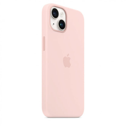 Apple Capa MagSafe iPhone 14 Silicone Rosa giz