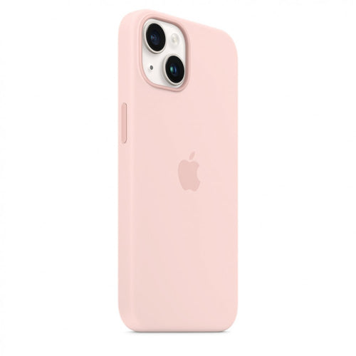 Apple Capa MagSafe iPhone 14 Silicone Rosa giz