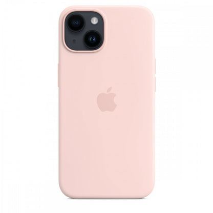 Apple Capa MagSafe iPhone 14 Silicone Rosa giz