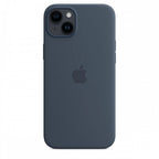 Apple Capa MagSafe iPhone 14 Plus Silicone Azul trovoada