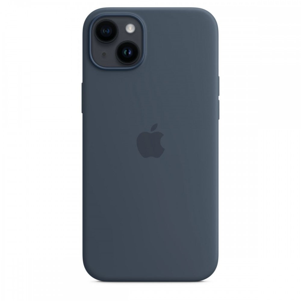 Apple Capa MagSafe iPhone 14 Plus Silicone Azul trovoada