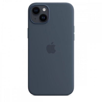 Apple Capa MagSafe iPhone 14 Plus Silicone Azul trovoada