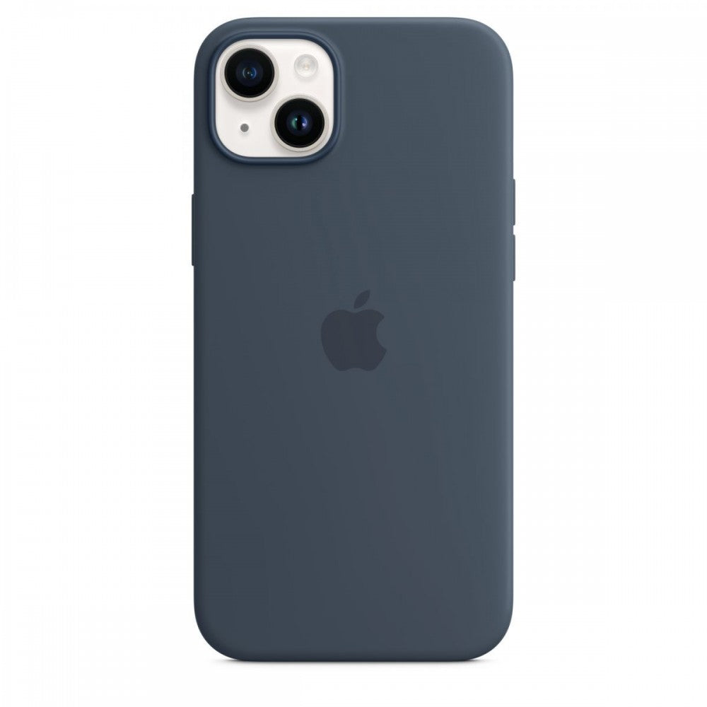 Apple Capa MagSafe iPhone 14 Plus Silicone Azul trovoada