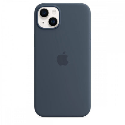 Apple Capa MagSafe iPhone 14 Plus Silicone Azul trovoada