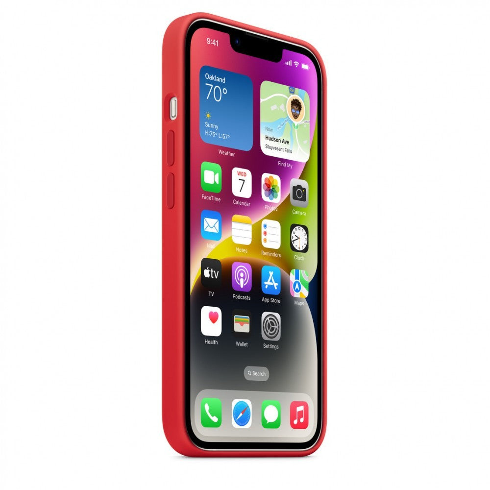 Apple Capa MagSafe iPhone 14 Silicone (PRODUCT)RED