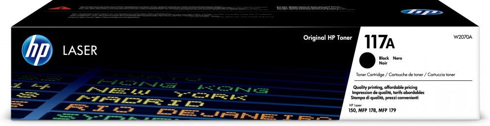 HP 117A Preto Original Laser Toner Cartridge