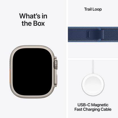 Apple Watch Ultra 3 Cell 49mm Nat Ti/BBlue M/L