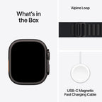 Apple Watch Ultra 3 Cell 49mm Black Ti/Blk Alp M