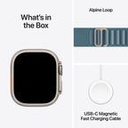 Apple Watch Ultra 3 Cell 49mm Nat Ti/LBlue Alp L