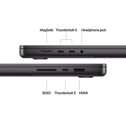 Apple MacBook Pro 16P M4 Max 14c/32c 36GB 1TB Preto Sideral