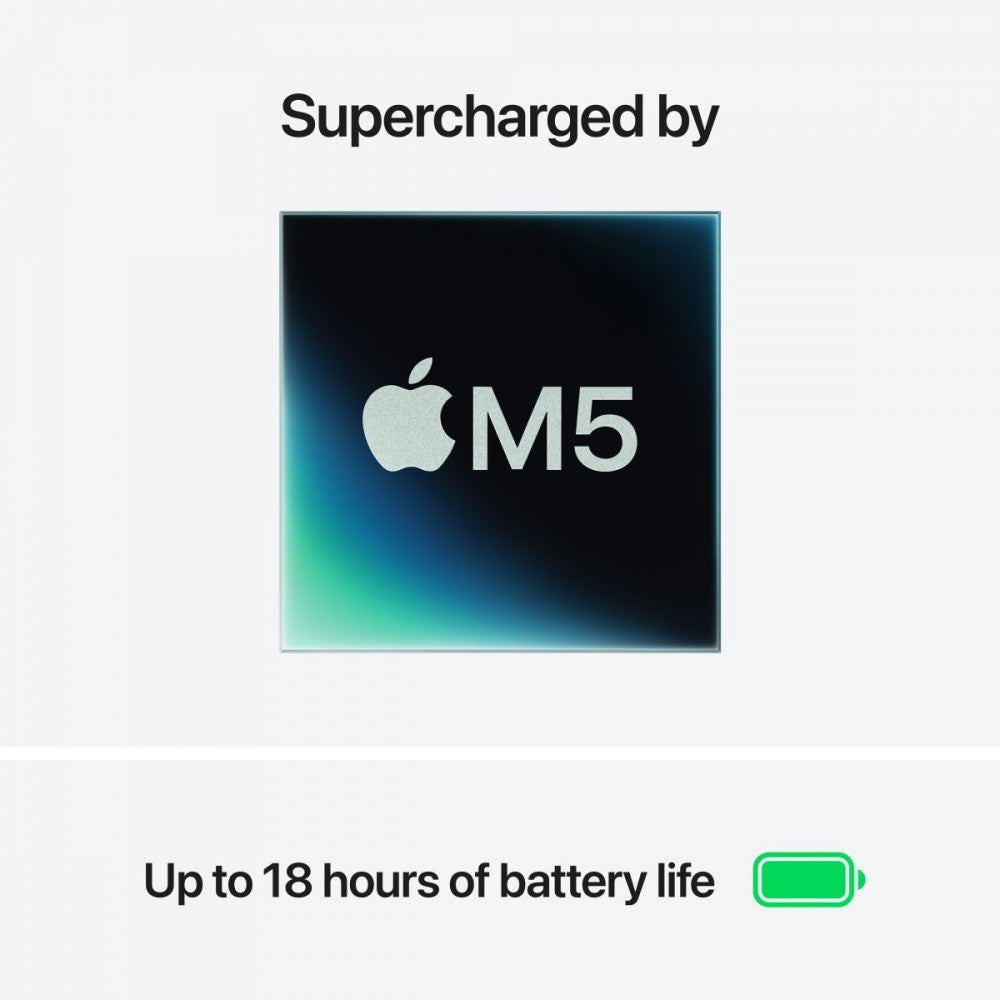 Macbook Air 15P Apple M5 Chip c/ 10 Core Cpu/10 Core Gpu, 16Gb, 1Tb Ssd - Azul?céu