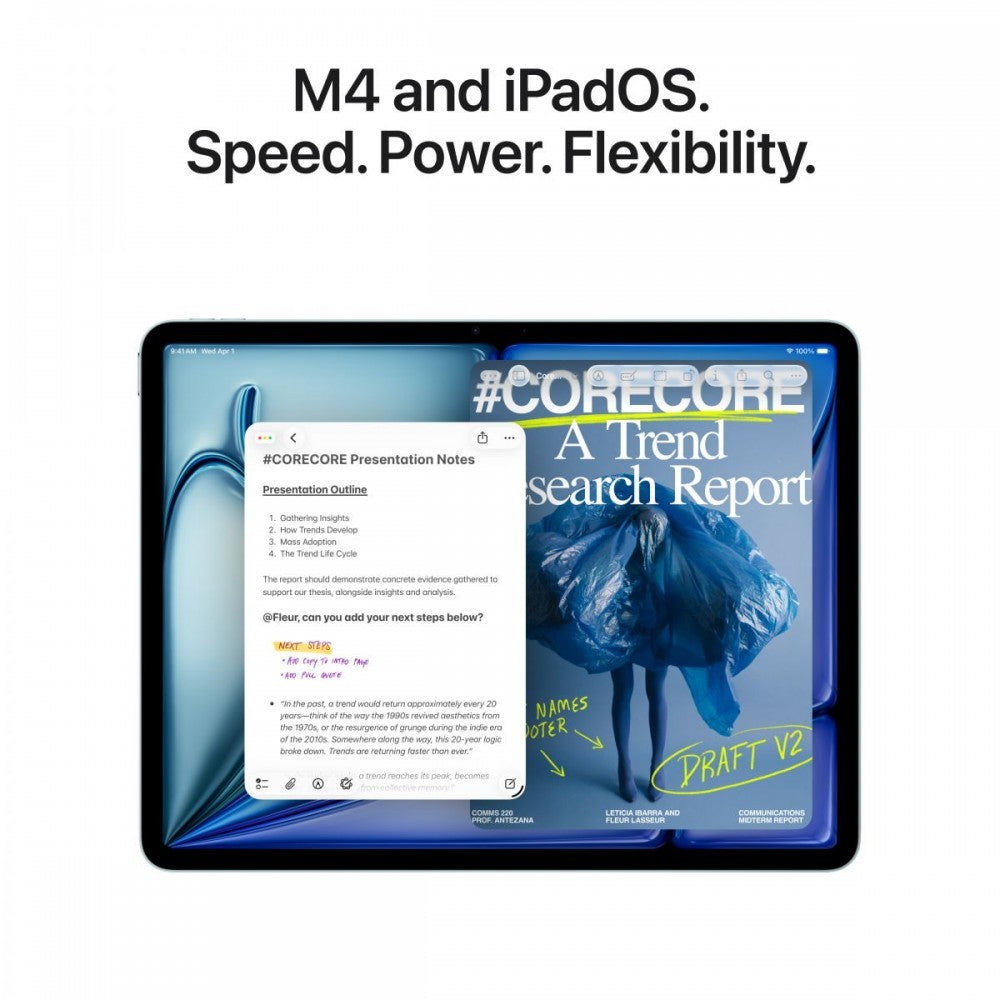 Apple iPad Air M4 11P Wi-Fi 128GB - Azul
