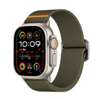 Bracelete Inmove Apple Watch Nylon 44/45/46/49mm Jun Green