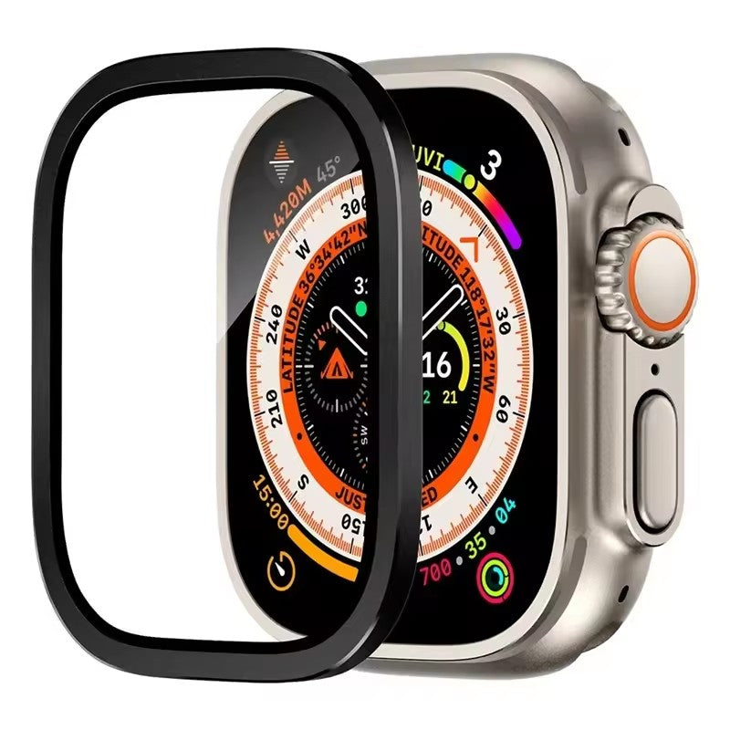 Pelicula Inmove Apple Watch Metal + Glass 49mm Preto