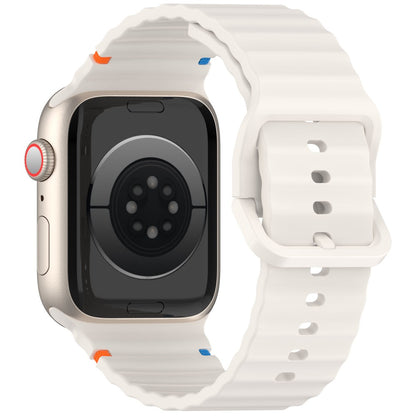 Bracelete Inmove Apple Watch Silicone Band 38/40/41/42mm StarLight