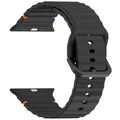 Bracelete Inmove Apple Watch Silicone Band 44/45/46/49mm Preto