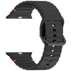 Bracelete Inmove Apple Watch Silicone Band 44/45/46/49mm Preto