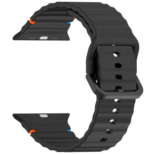 Bracelete Inmove Apple Watch Silicone Band 44/45/46/49mm Preto