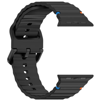 Bracelete Inmove Apple Watch Silicone Band 44/45/46/49mm Preto