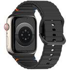 Bracelete Inmove Apple Watch Silicone Band 44/45/46/49mm Preto