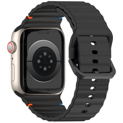 Bracelete Inmove Apple Watch Silicone Band 44/45/46/49mm Preto