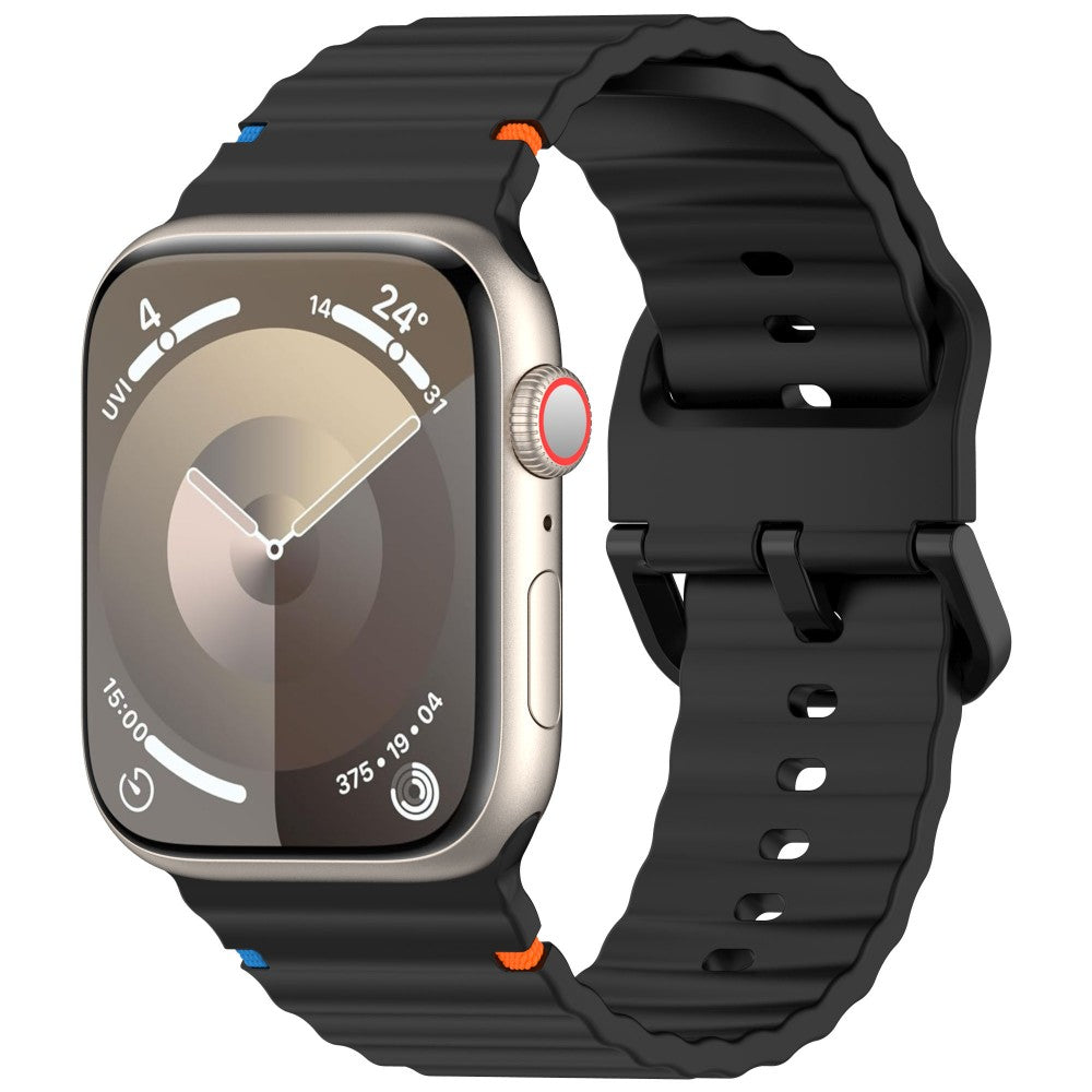 Bracelete Inmove Apple Watch Silicone Band 44/45/46/49mm Preto