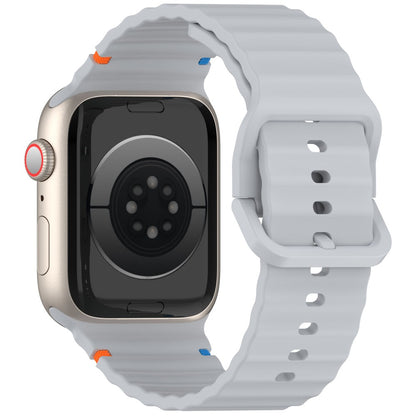 Bracelete Inmove Apple Watch Silicone Band 38/40/41/42mm Cinzento