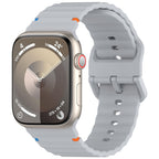 Bracelete Inmove Apple Watch Silicone Band 44/45/46/49mm Cinza